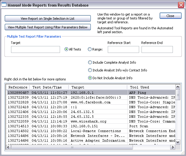 ARP Ping Tool in NetScanTools Pro