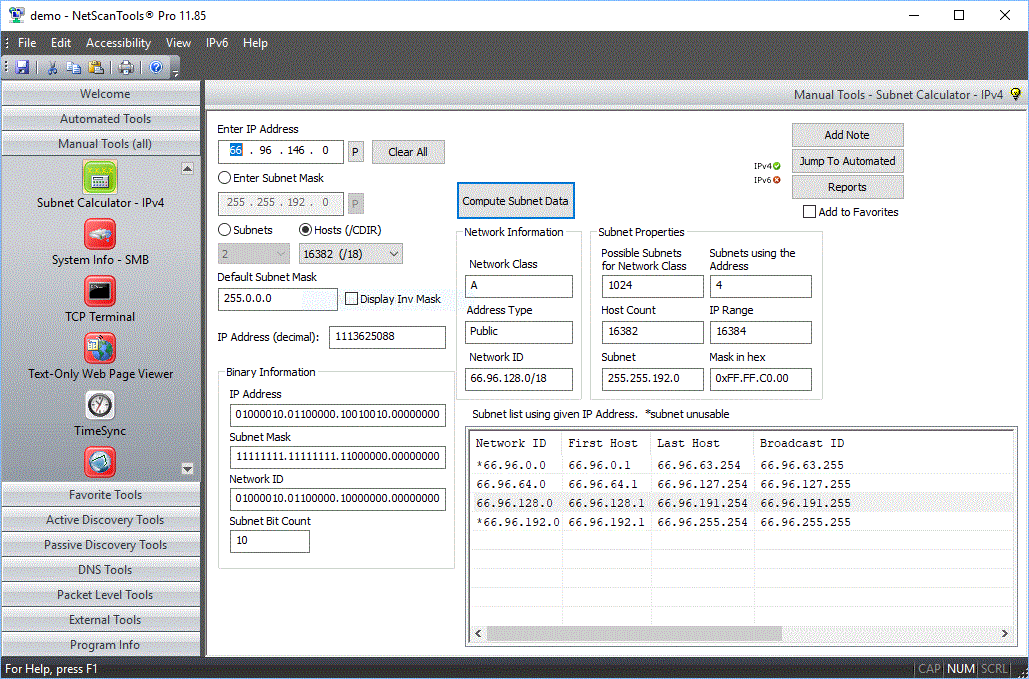 Subnet Calculator