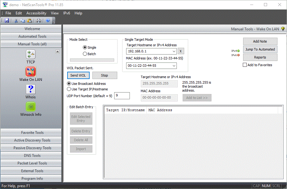 best wake on lan for tightvnc